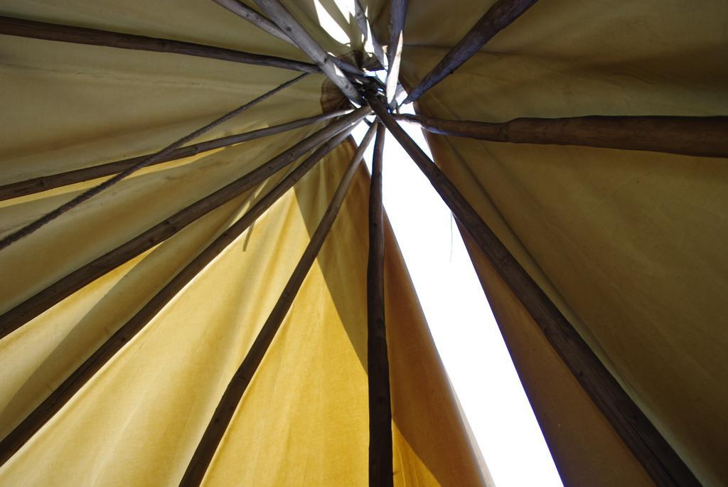 Les Tipis du Bonheur de Vivre Hotel Brûlon Eksteriør billede